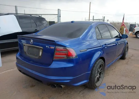 2007 Acura Tl Type S из США, поврежденный, VIN 19UUA765X7A021440